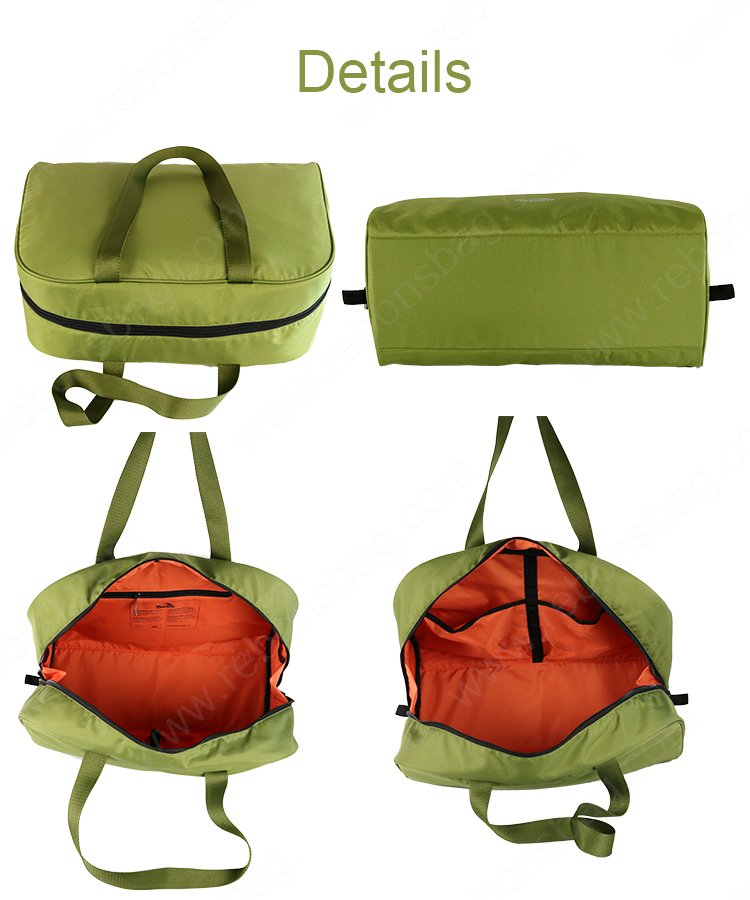 Green Fashion Weekend Outdoor Travel Gym Bag