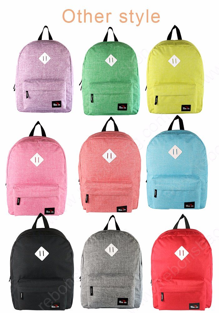 Polyester Design Rucksack Lady Dual Backpack Daypack Manufacturer