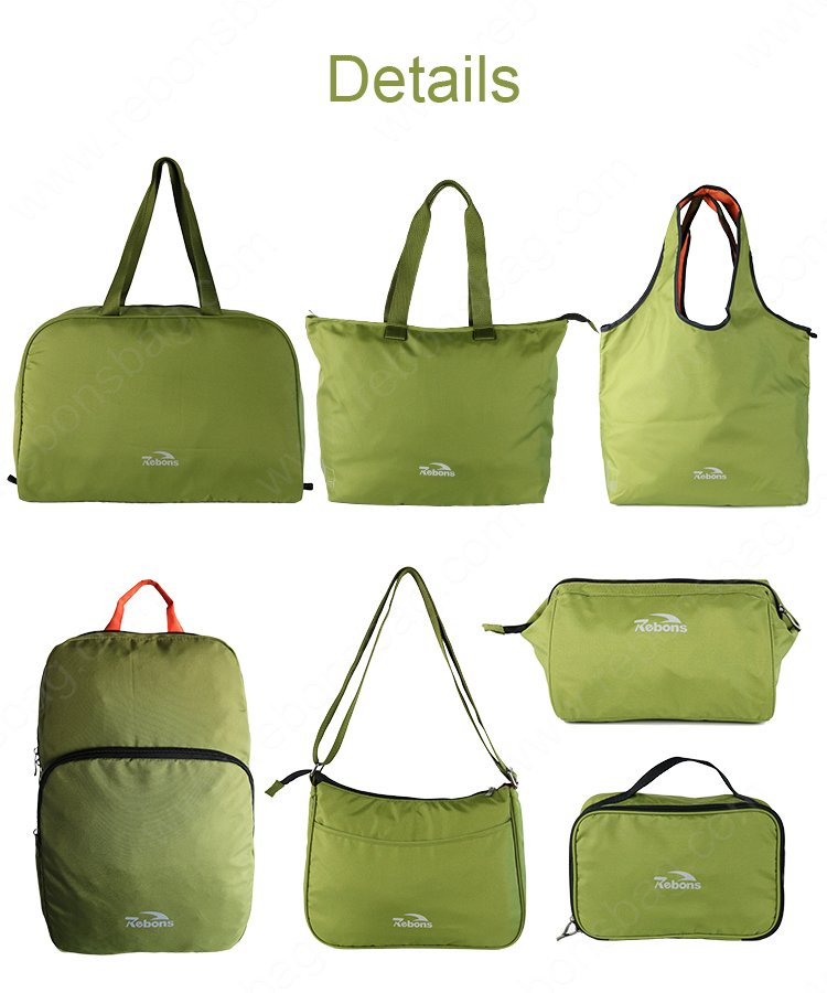 Green Fashion Weekend Outdoor Travel Gym Bag