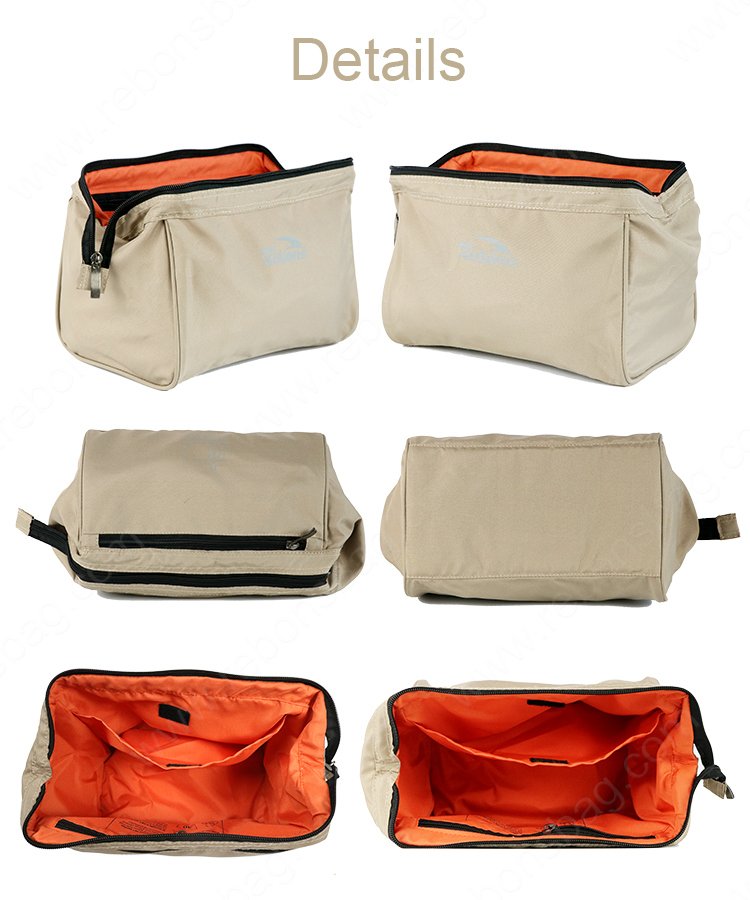 RPET Lady Make up Cosmetic Hand Bag for Travel