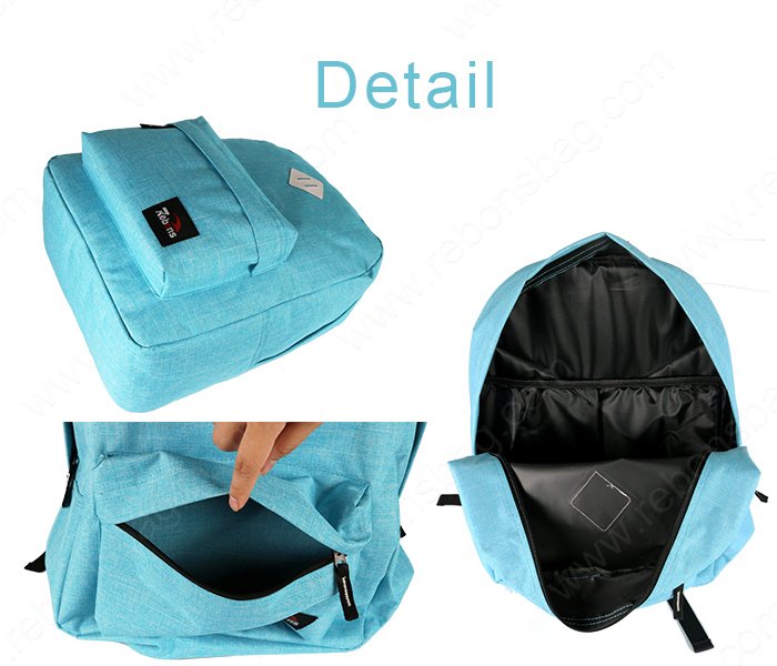 Polyester Design Rucksack Lady Dual Backpack Daypack Manufacturer