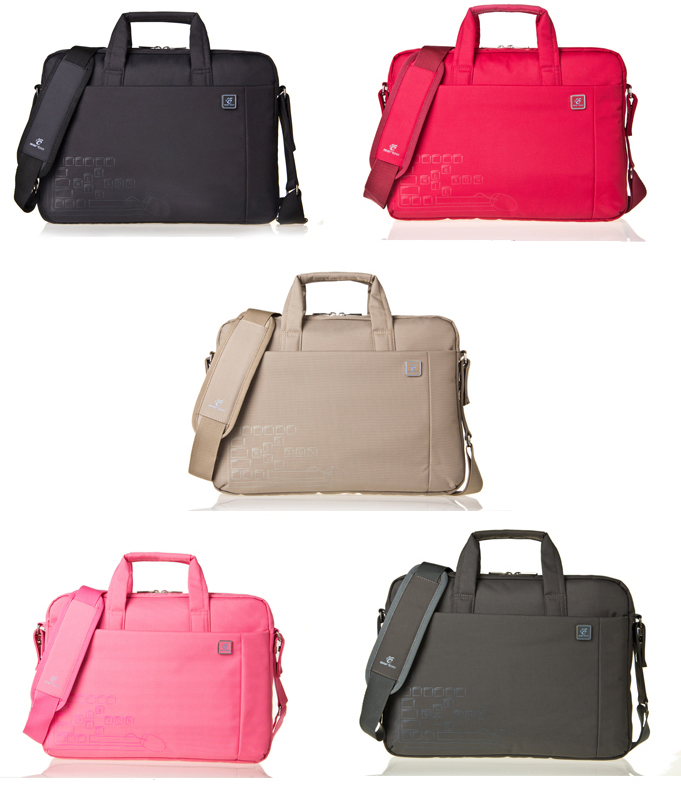 Custom Black Nylon Men Business Portfolio Computer Laptop Bags