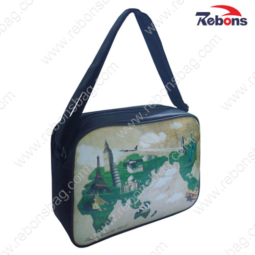 Custom PU PVC Leather Sling Shoulder Crossbody Messenger Bags