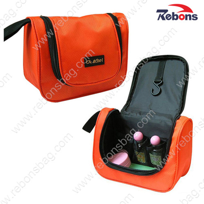 Nylon Hanging Traveling Toiletry Cosmetic Make up Bags for Ladies