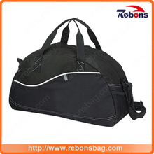 Oversized Canvas Leather Trim Travel Tote Duffel Handbag Weekend Bag with Dumpling Type