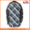 High Quality Plaid Customized Pattern Logo Waterproof Backpack for Travel Sport