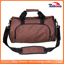 Custom Promotional Recycled Fabric Athletic Travel Bag Cute Bags Tote Bags with Shoes Compartment
