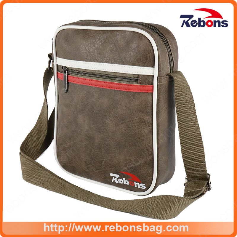 PU Leather Shoulder Laptop Bag for Men