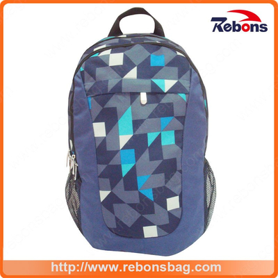 Teens Fashion Printed Mesh Side Pockets Large Capacity Travelling Backpack