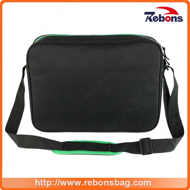 Polyester Laptop Computer Shoulder Bag for Men with Adjustable Strap