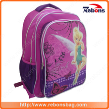 Brand Quality Beautiful Cartoon Backpack Customized School Bag for Girls