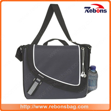 Stylish Durable Multifunction Earpieces Hole Shoulder Bag with One Mesh Side Pocket