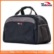 Big Volume Vintage Long Men Leather Duffel Bag Leather Travel Bag