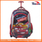 Waterproof Allover Pattern Trolley School Bags with Cartoon Characters