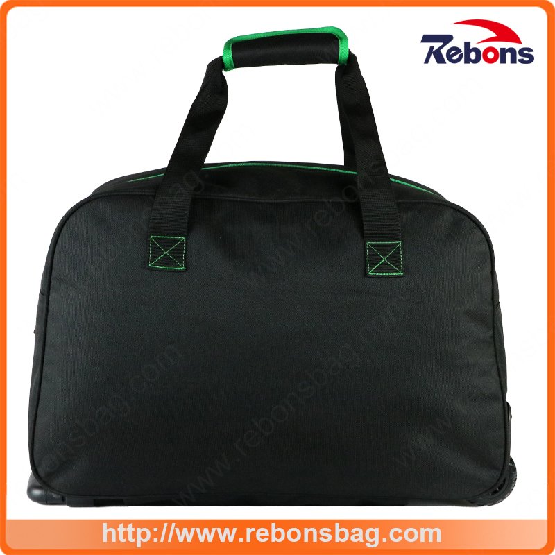 Hot Selling Canvas Trolley Wheeled Roller Sports Travel Bag
