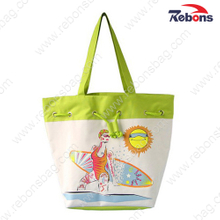 Fashionable Beautiful Fancy Nylon Fabric Hand Tote Beach Bags