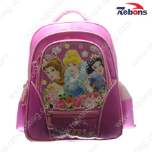 Fashion New Design Beautiful Girl Princess School Backpack Bags