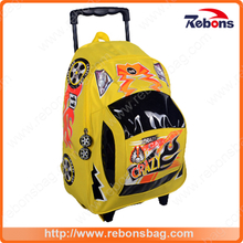 Wholesale Car Shape Kids Hard Protective Trolley School Backpack