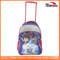 Cartoon Trolley Kids School Backpack Bags with Wheels
