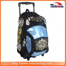 Dirt-Proof Car Jacquard Fabric Kid Trolley School Bags Wholesale for Teenagers Boys