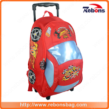 Folded Manufacture Reflective Car Deisgn 3D Emboss School Bags