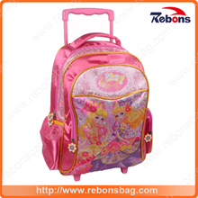 Good Quality Customized Design Backpack Cartoon Trolley Casual School Bags
