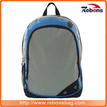 Custom Label Provided Young Teenager School Backpack with Metal Zippers