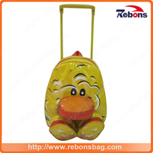 Customized Logo Trolley Duck Kid Popular School Bags
