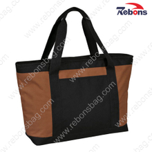 Large 600d Polyester Vinyl Plain Tote Shopping Bags on Sale