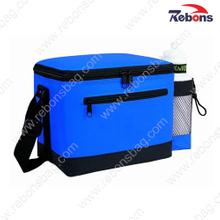 6 Cans Small Sport Insulated Cooler Bags with Mesh Pocket