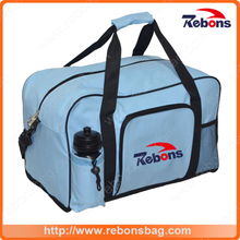 Hot Sale Customized Portable Waterproof Luggage Storage Travel Bag with Water Bottle Pocket