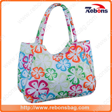 Hot Sale Patterned Floral Beach Bag for Swimming SPA Beach
