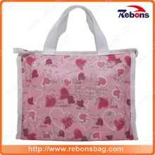 New Series Heart Printed Cute Girl School Bags Hand Bags