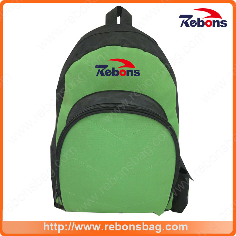 Wholesale Multicolor Zippers Schoolbag Backpack with Customized Logo