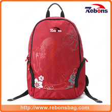 Hot Sale Customized Flower Pattern Allover Pringting Backpack with Laptop Compartments