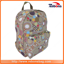 Good Quality Canvas Flower Printed Backpack Bag for Outdoor