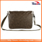 Male PU Sling Leather Laptop Shoulder Long Strap Bag