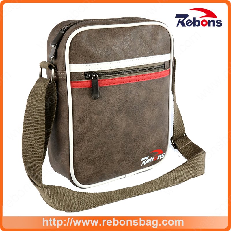 PU Leather Shoulder Laptop Bag for Men