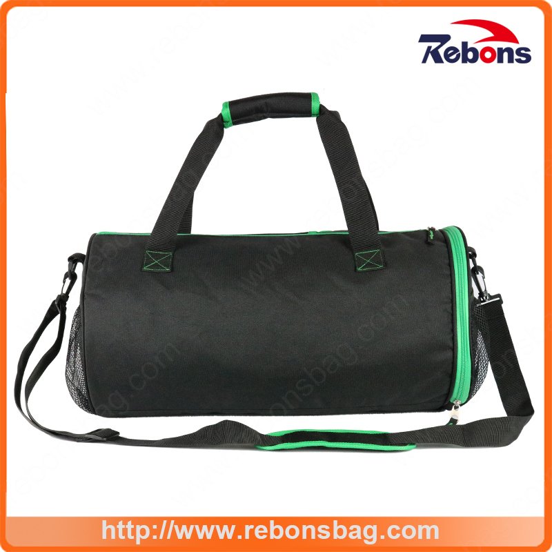Promotional Male Football Outdoor Sports Shoulder Bag with Shoe Compartment for Men
