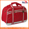Customized Logo Striped Travel Time Bag Polo Travel Bag Compartments