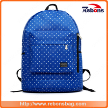 Portable Zipper Soild Daily Backpack Shoulder Bags Folding Bag Camping Bag with Compartments