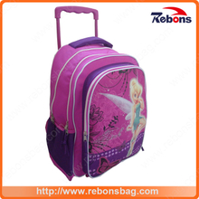 Flower Fairy Image Kids Latest School Backpack Waterproof School Bags for Girls