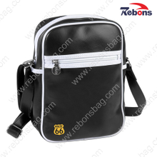 Brand Name High Quality PU Black Small Shoulder Sling Bags