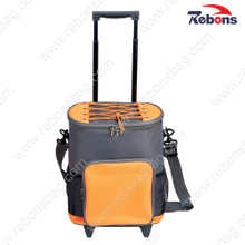 Frozen Foods Trolley Insulated Cooler Rolling Bags with Wheels