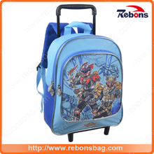 New Series Style Interlayer Rolling Trolley School Bag with Wheels