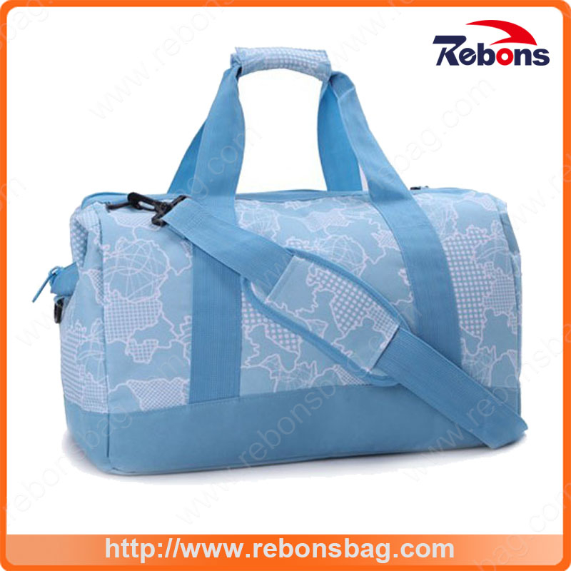 High Quality Custom Sport Contrast Color Travel Bag with Your Logo