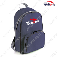 Cheap Polyester Plain Navy Hiking Backpacks for Promotion