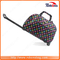 Portable Solar Suitcase Spotted Printed Luggage Trolley Bag Travel Trolley Bag for Travel