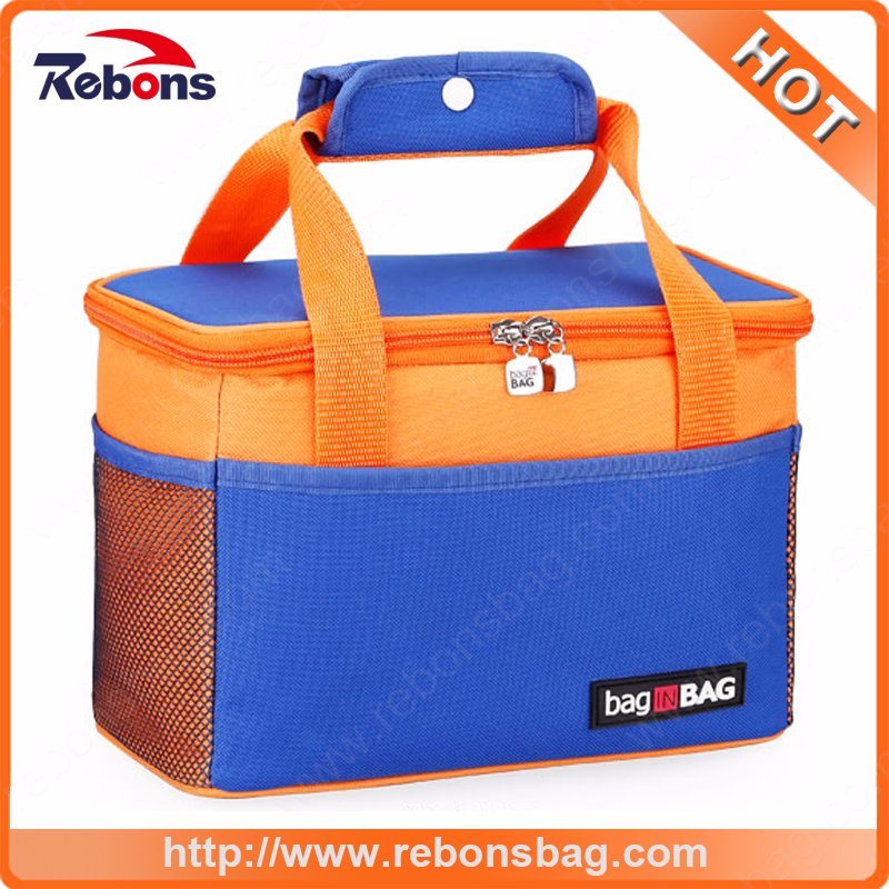 Promotional Small Portable Travel Thermal Insulated Ice Cooler Bags for Lunch, Can, Food, Picnic