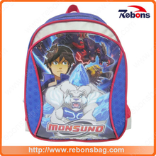 Academy Style School Book Bags with Cartoon Pattern